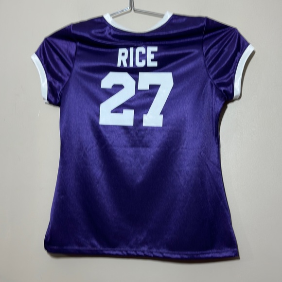 NWT NLF Ravens || Woman’s Jersey #21 Rice size Large - Picture 2 of 6